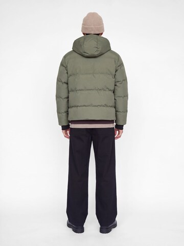 JACK & JONES Zimska jakna 'JCOTrace Alpha' | zelena barva