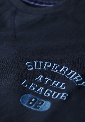 Superdry Sweatshirt 'Athletic' in Blue