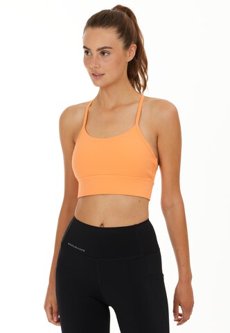 ENDURANCE Bustier Sport bh 'Raleigh' in Oranje: voorkant