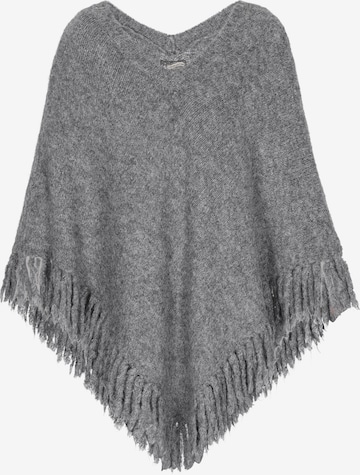 Cape DreiMaster Vintage en gris : devant