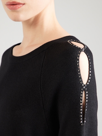 Liu Jo Úpletové šaty – černá