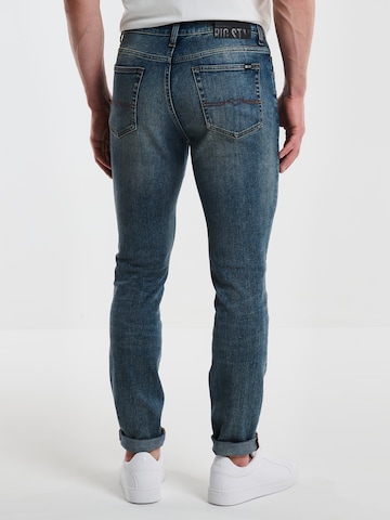 BIG STAR Slimfit Jeans ' ERVAD ' in Blauw