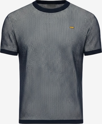 T-Shirt Ombre en bleu : devant