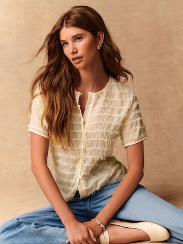 Next Blus i beige