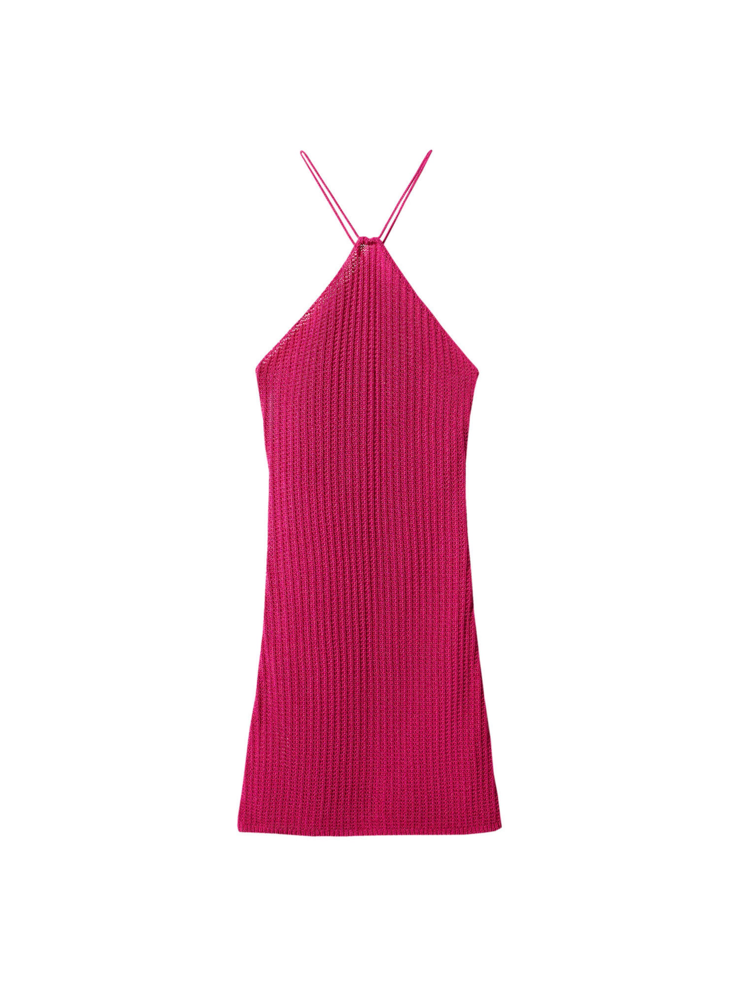 MANGO Kötött ruhák - rózsaszín: elől