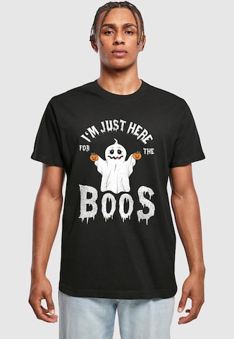 T-Shirt 'Halloween - Boos' ABSOLUTE CULT en noir : devant