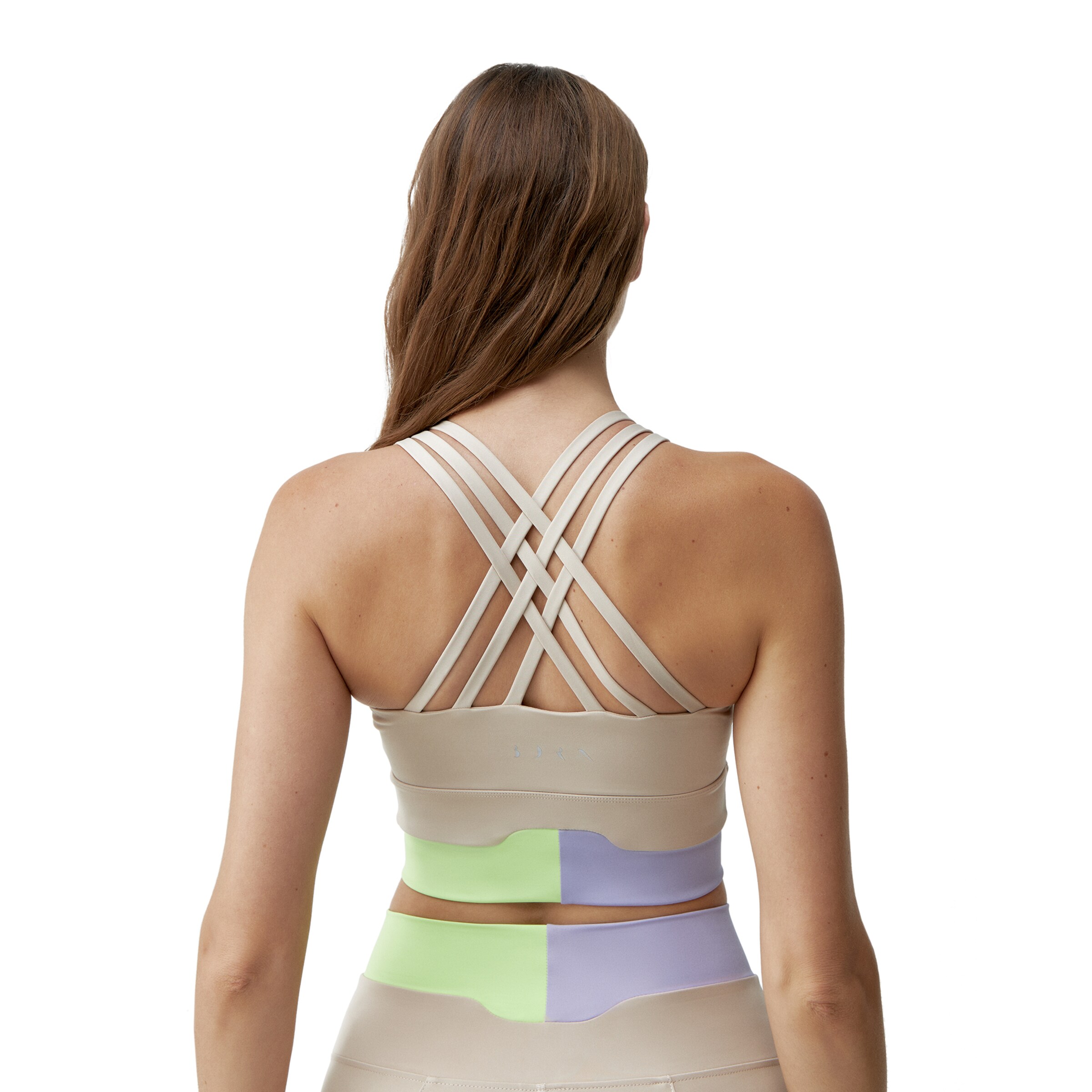 Born Living Yoga Sports top 'Kalinda' in Beige