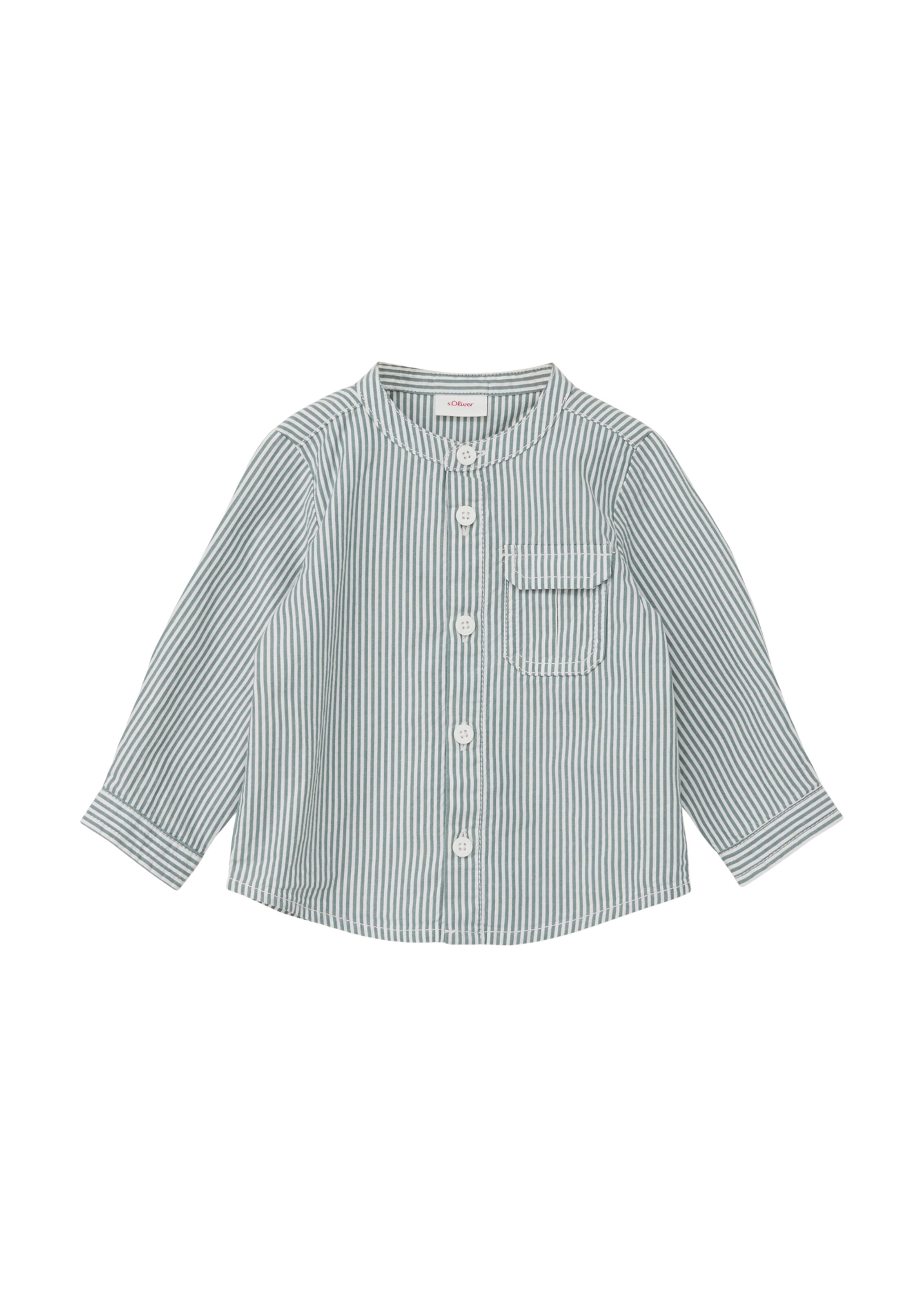 Coupe regular Chemise s.Oliver en bleu : devant