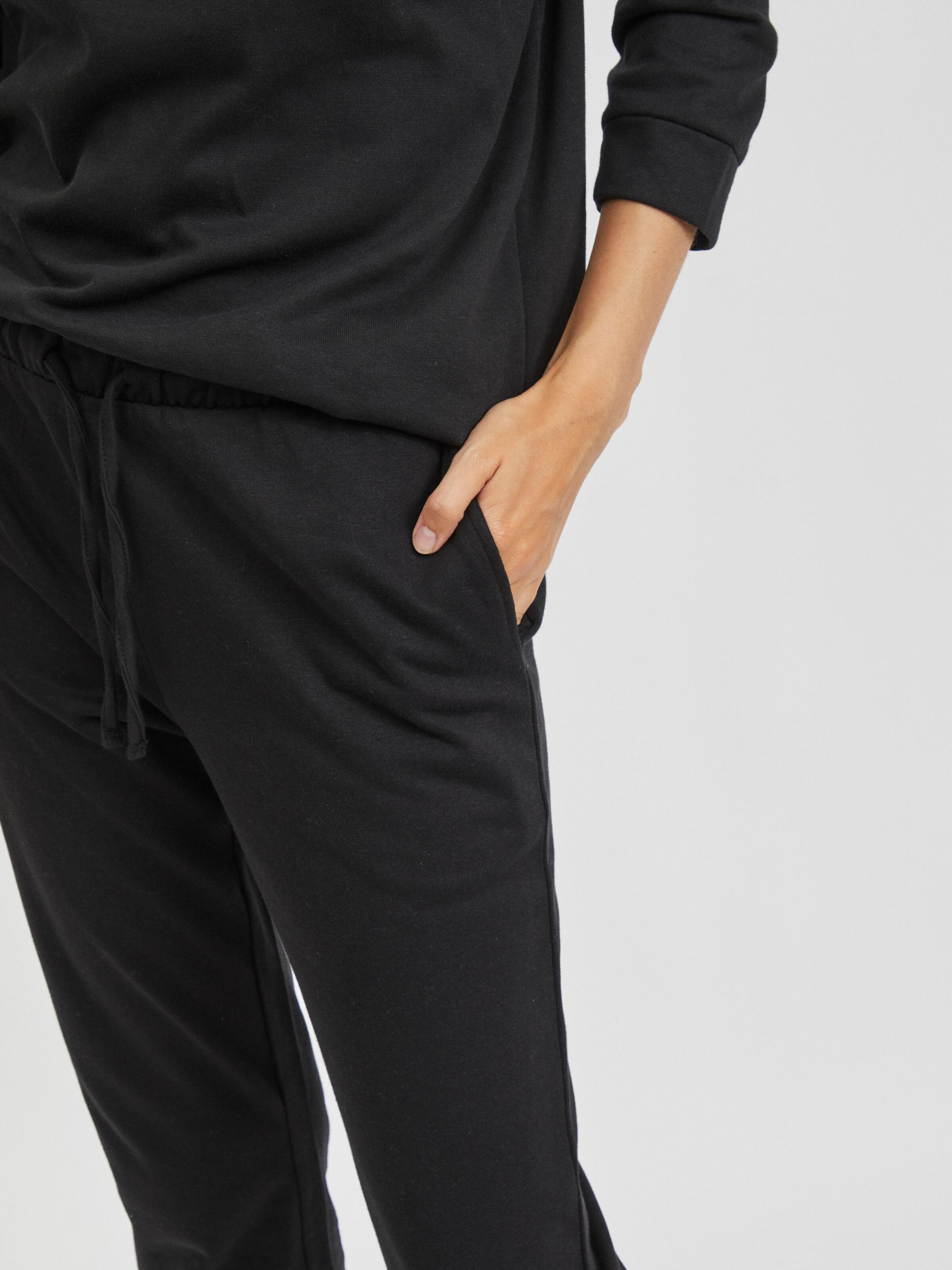 Frauen Große Größen VILA Hose 'Rustie' in Schwarz - TD09495 Frauen Große Größen VILA Hose 'Rustie' in Schwarz - TD09495