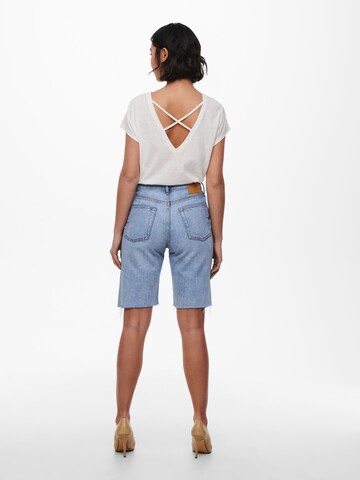 ONLY Regular Shorts 'ONLFINE' in Blau