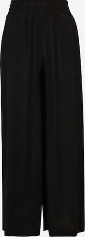 Vero Moda Petite Zvonové kalhoty Kalhoty 'MENNY' – černá: přední strana