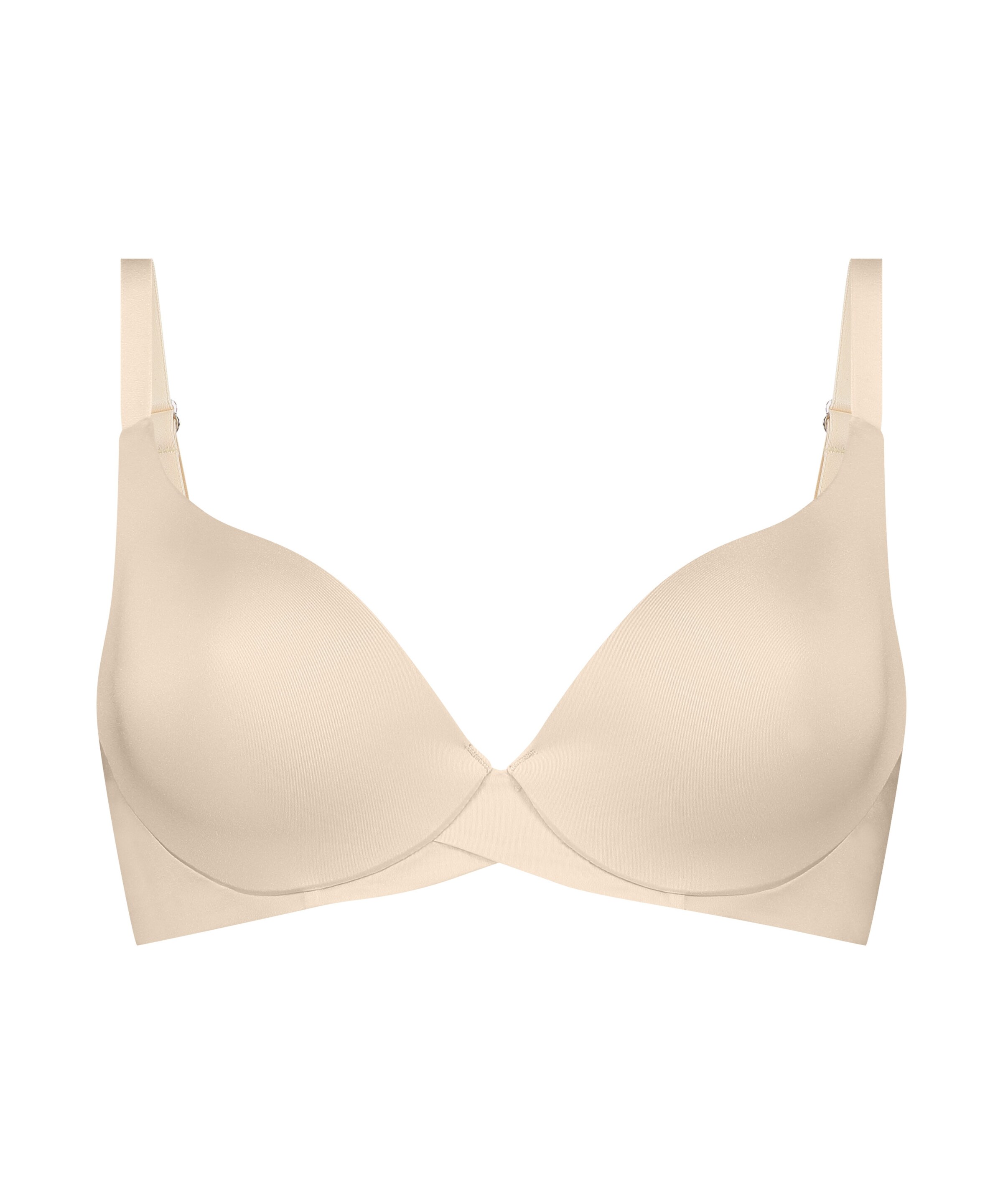 Hunkemöller T-shirt Bra in Beige: front