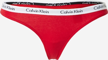 Calvin Klein Underwear String 'CAROUSEL' in Rot: predná strana