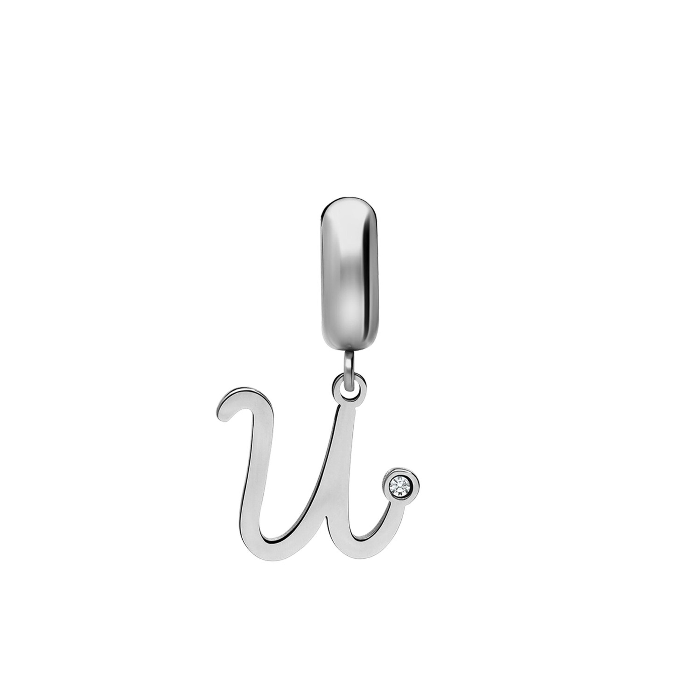 Lucardi Hangers in Zilver: voorkant