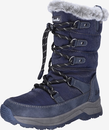 Bottes de neige LURCHI en bleu : devant