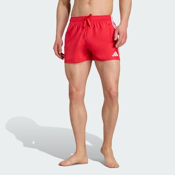 ADIDAS SPORTSWEAR Sportbadbyxa 'Bold' i röd: framsida