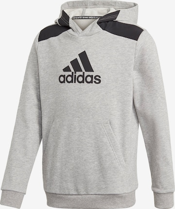 ADIDAS PERFORMANCE Sportovní mikina – šedá