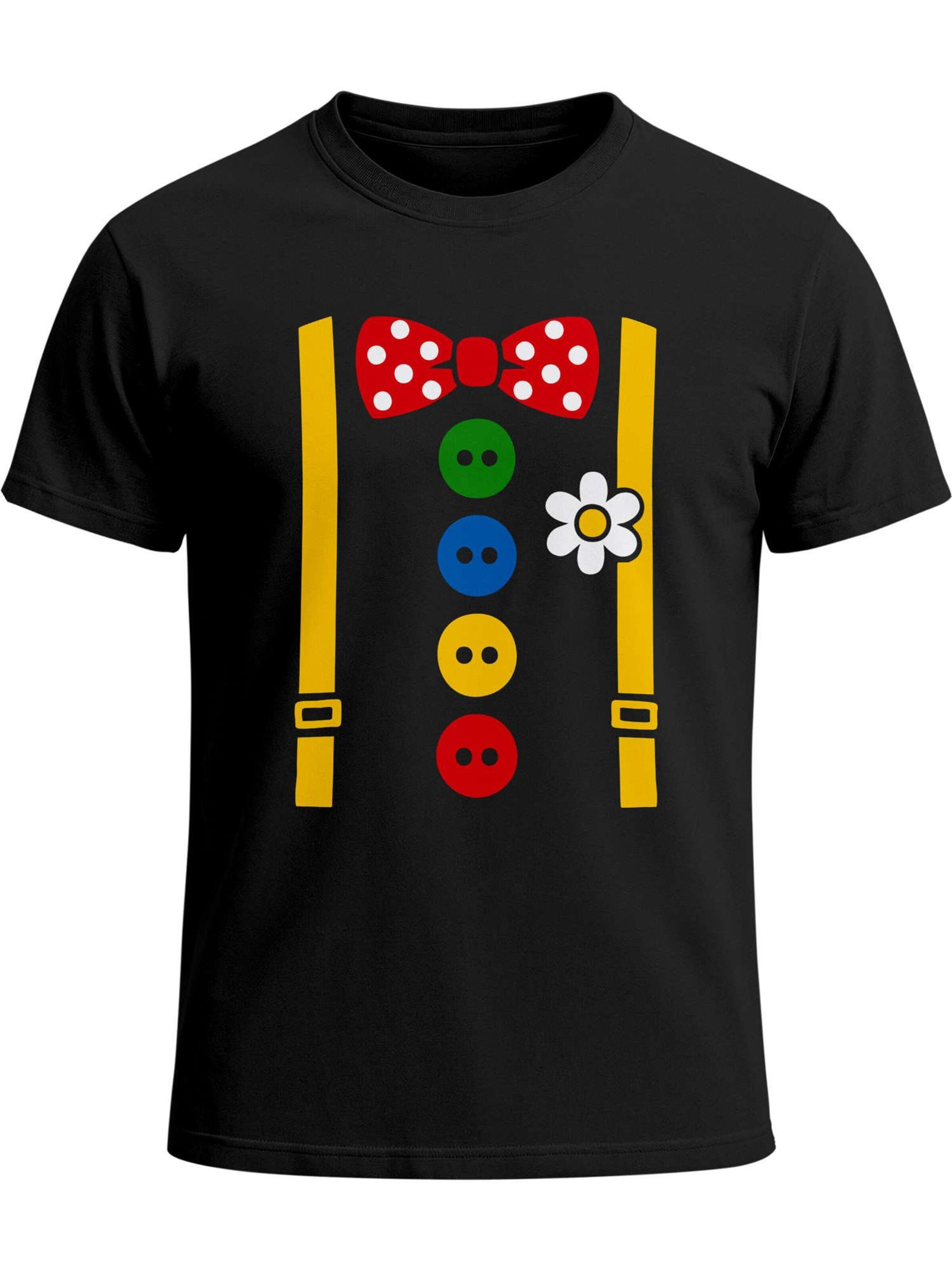 MoonWorks Shirt 'clown'‌‌‌ in Schwarz: Vorderseite