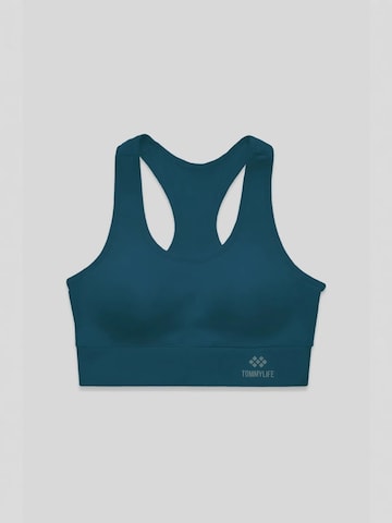 Tommy Life Sporttop in Blauw: voorkant