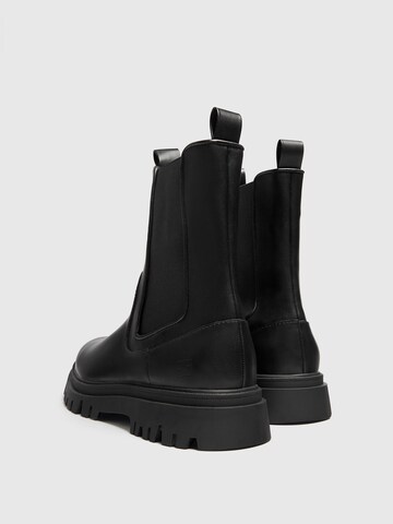 Pull&Bear Chelsea boots in Zwart