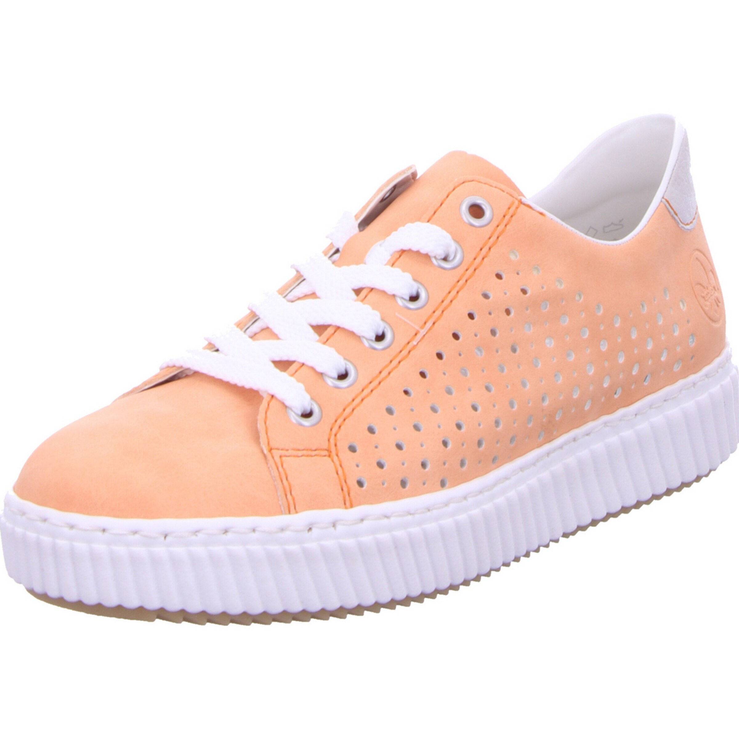 Rieker Sneakers laag in Oranje: voorkant