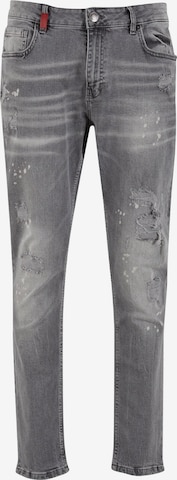 Slimfit Jeans 'Emilio' di 2Y Premium in grigio: frontale
