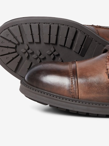 Bottines à lacets 'Howard' JACK & JONES en marron