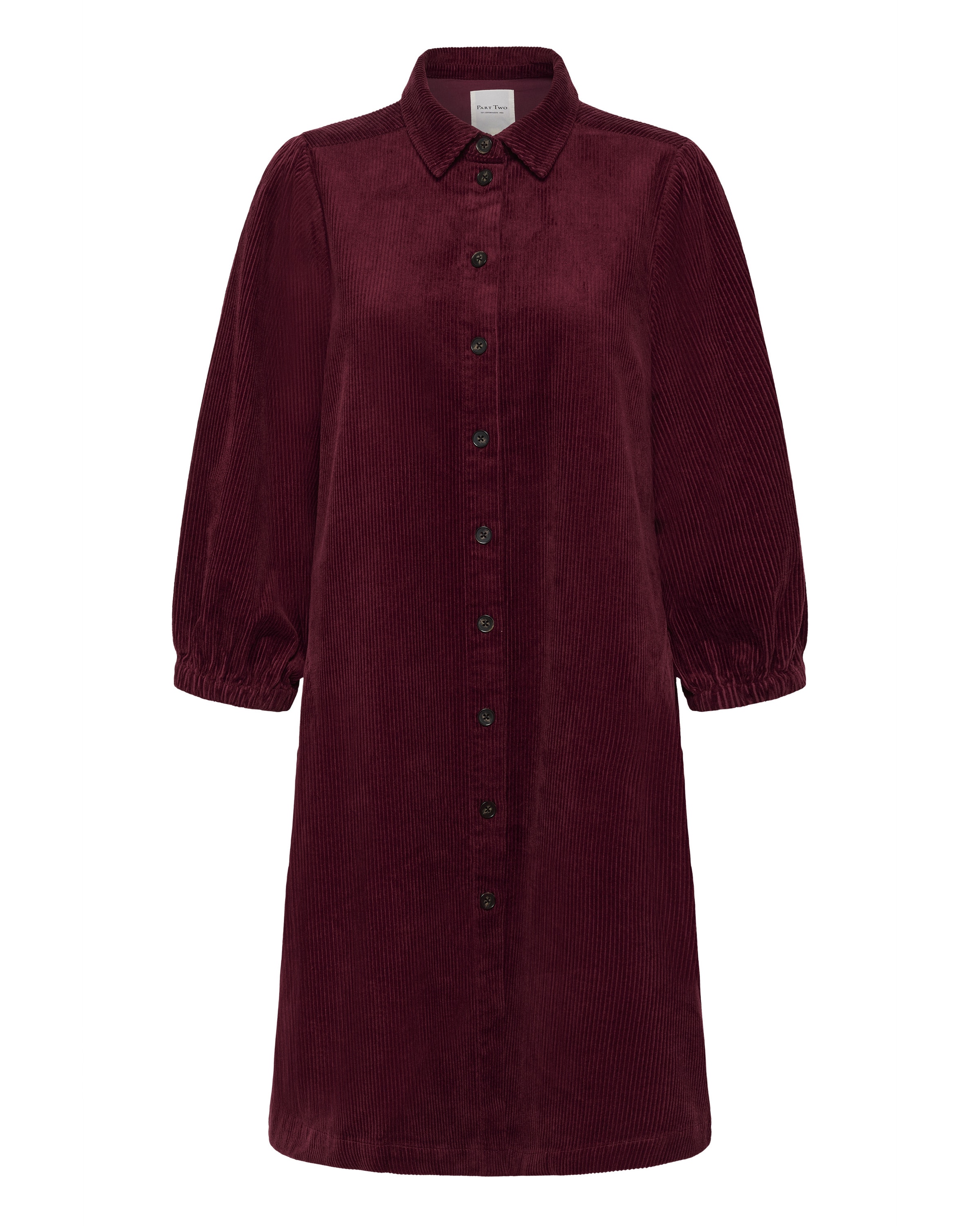 Part Two Blousejurk 'Eleina ' in Rood: voorkant