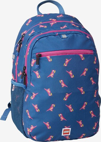 LEGO Rucksack 'Bricks Extended' in Blau: Vorderseite