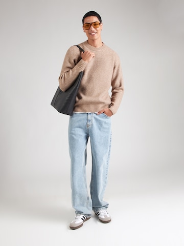 Pull-over 'JORYORK OLLIE' JACK & JONES en marron