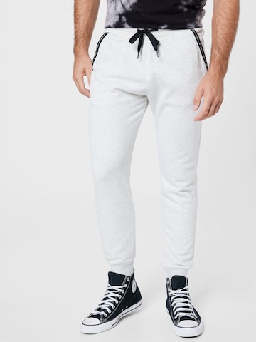 HOLLISTER Tapered Nadrág - szürke: elől