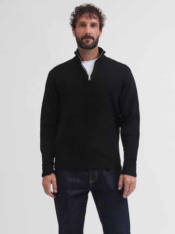 Portland Outerwear Company Pullover in Schwarz: Vorderseite