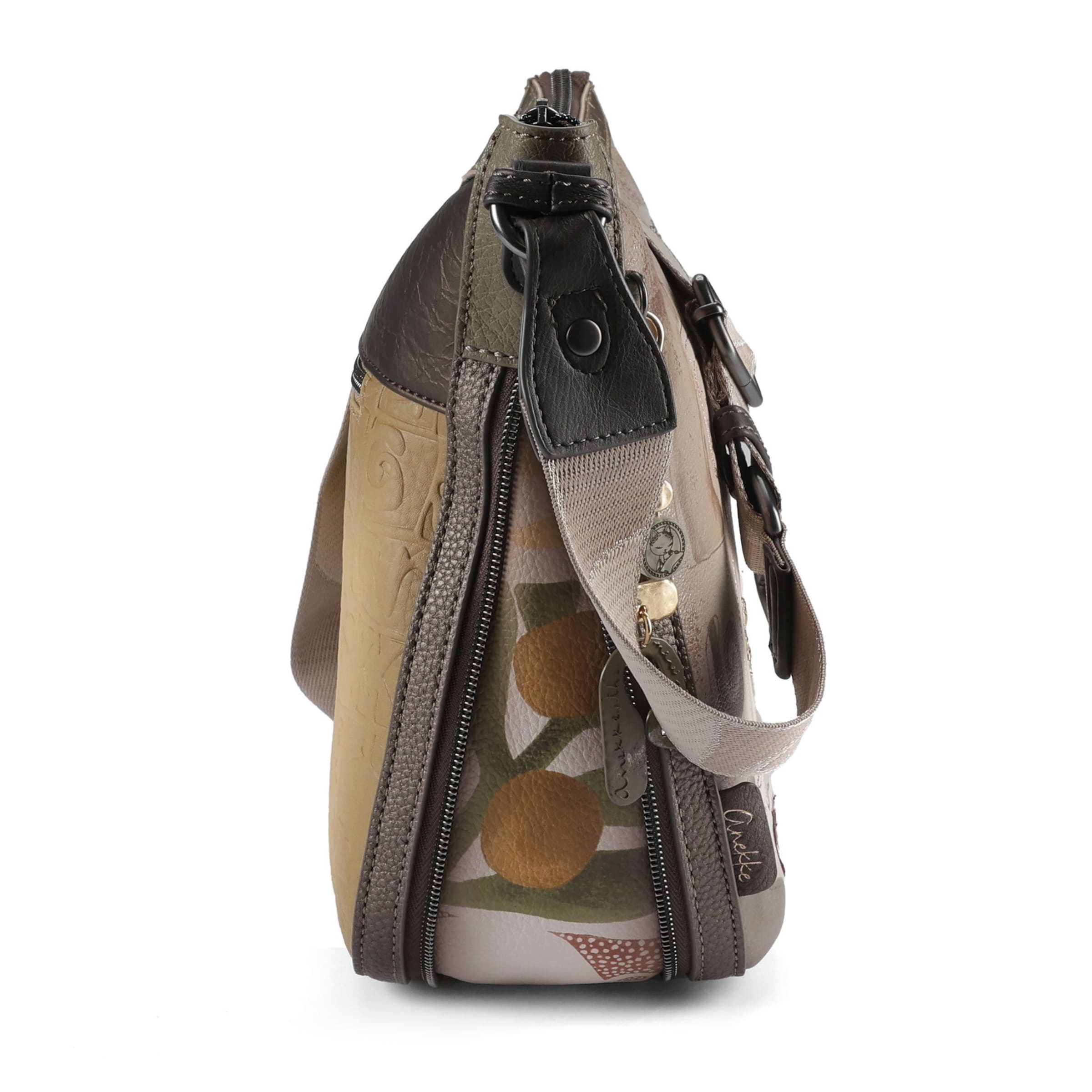 Anekke Schultertasche 'Muse' in Beige