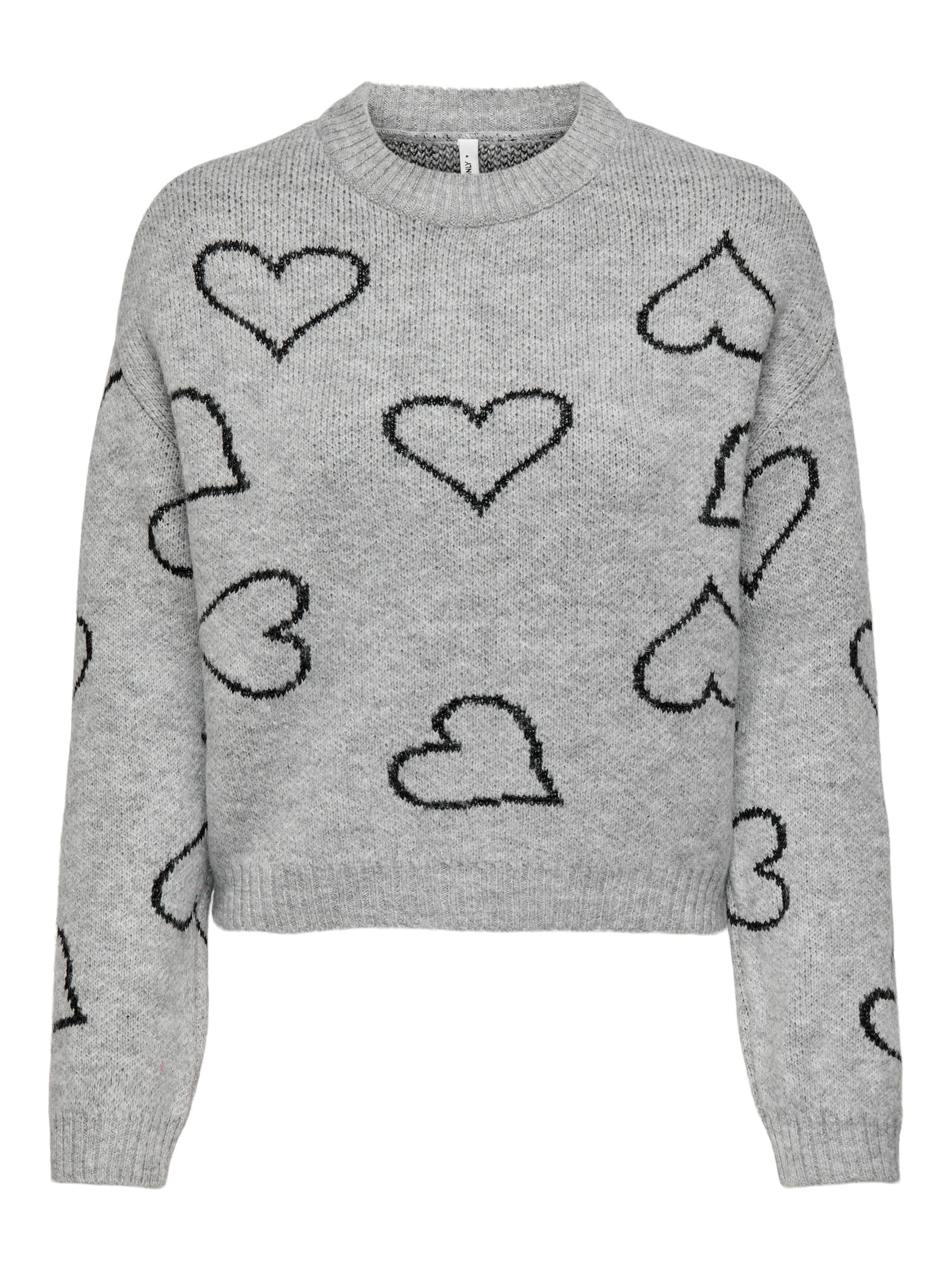 ONLY Pullover 'ONLHappie' i grå: forside
