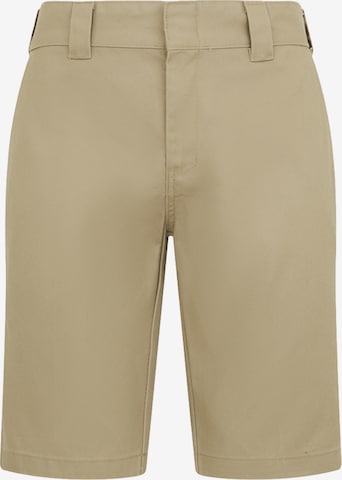 DICKIES - Slimfit Pantalón de pinzas en beige: frente