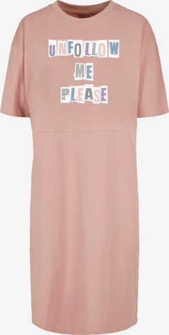 Robe 'Please' Merchcode en rose : devant