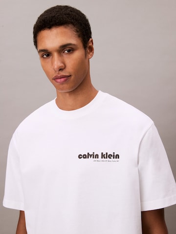 Calvin Klein Jeans - Camiseta en blanco
