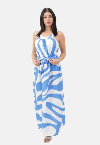 Elara Kleid in Weiß: Vorderseite