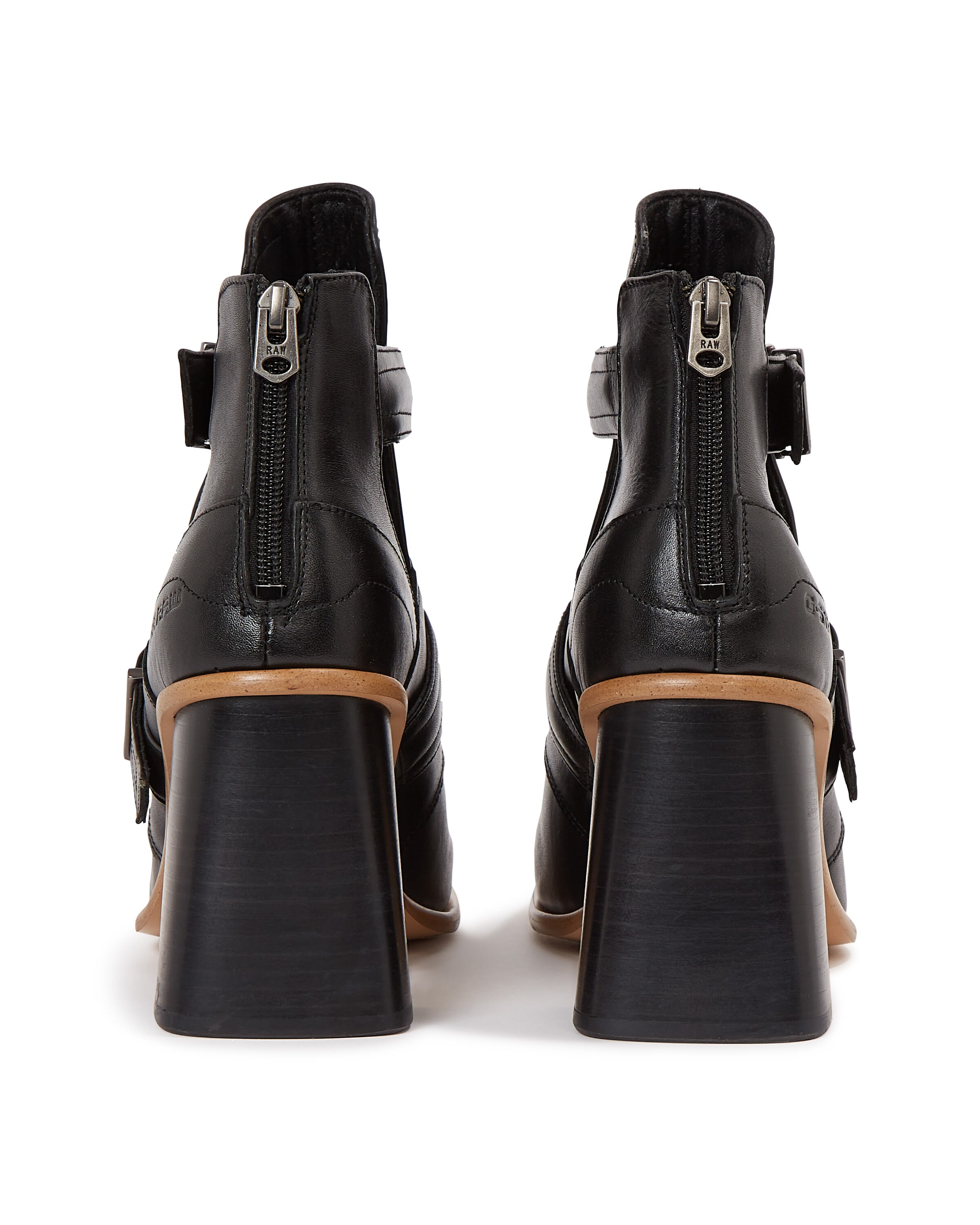 G-STAR Boots 'Ringer Mid Strap Boots' in Black