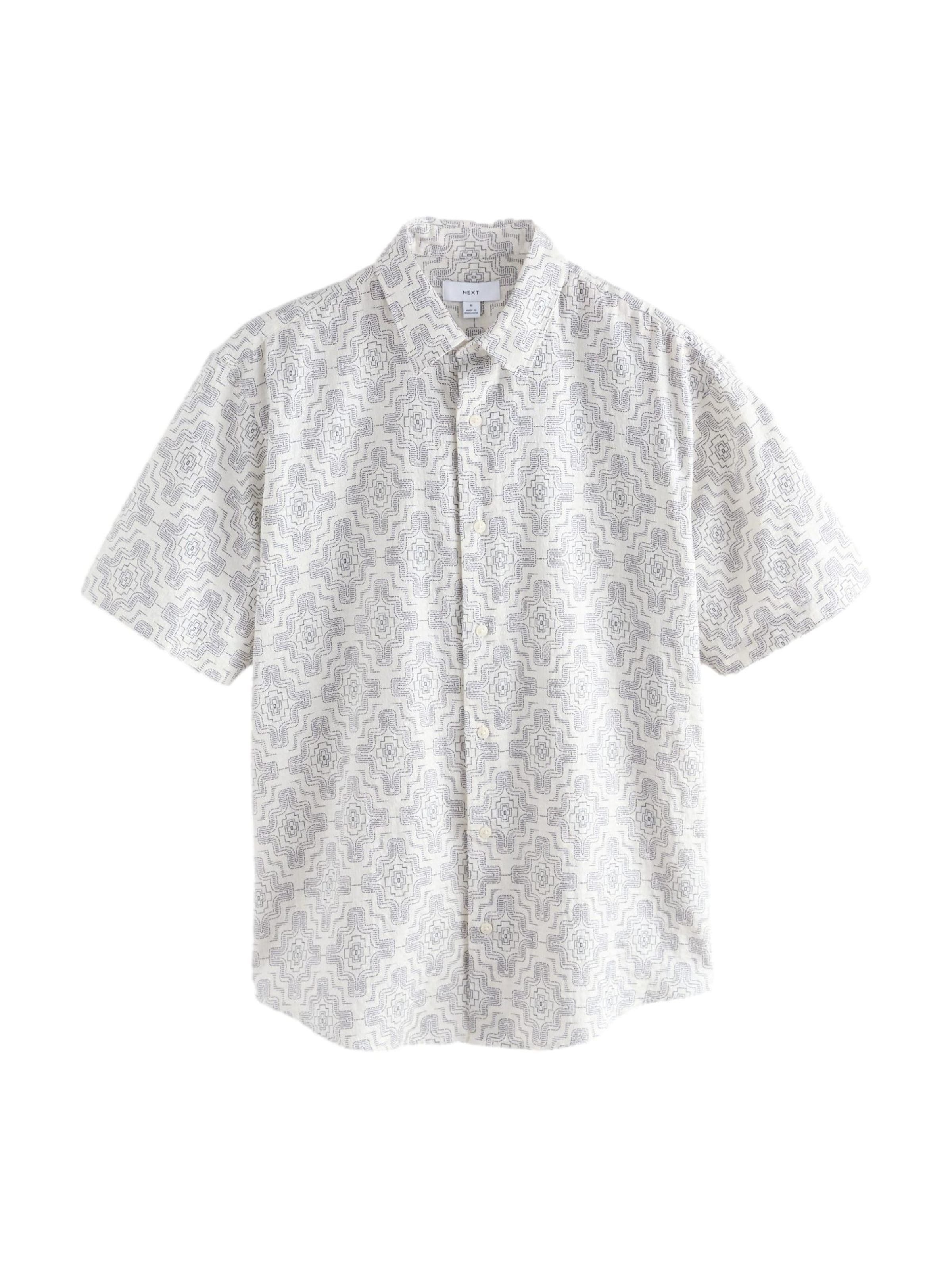 Coupe regular Chemise Next en beige : devant