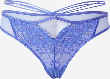 String 'Lidia' Hunkemöller en bleu : devant