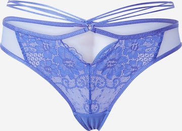 Hunkemöller String 'Lidia' in Blauw: voorkant