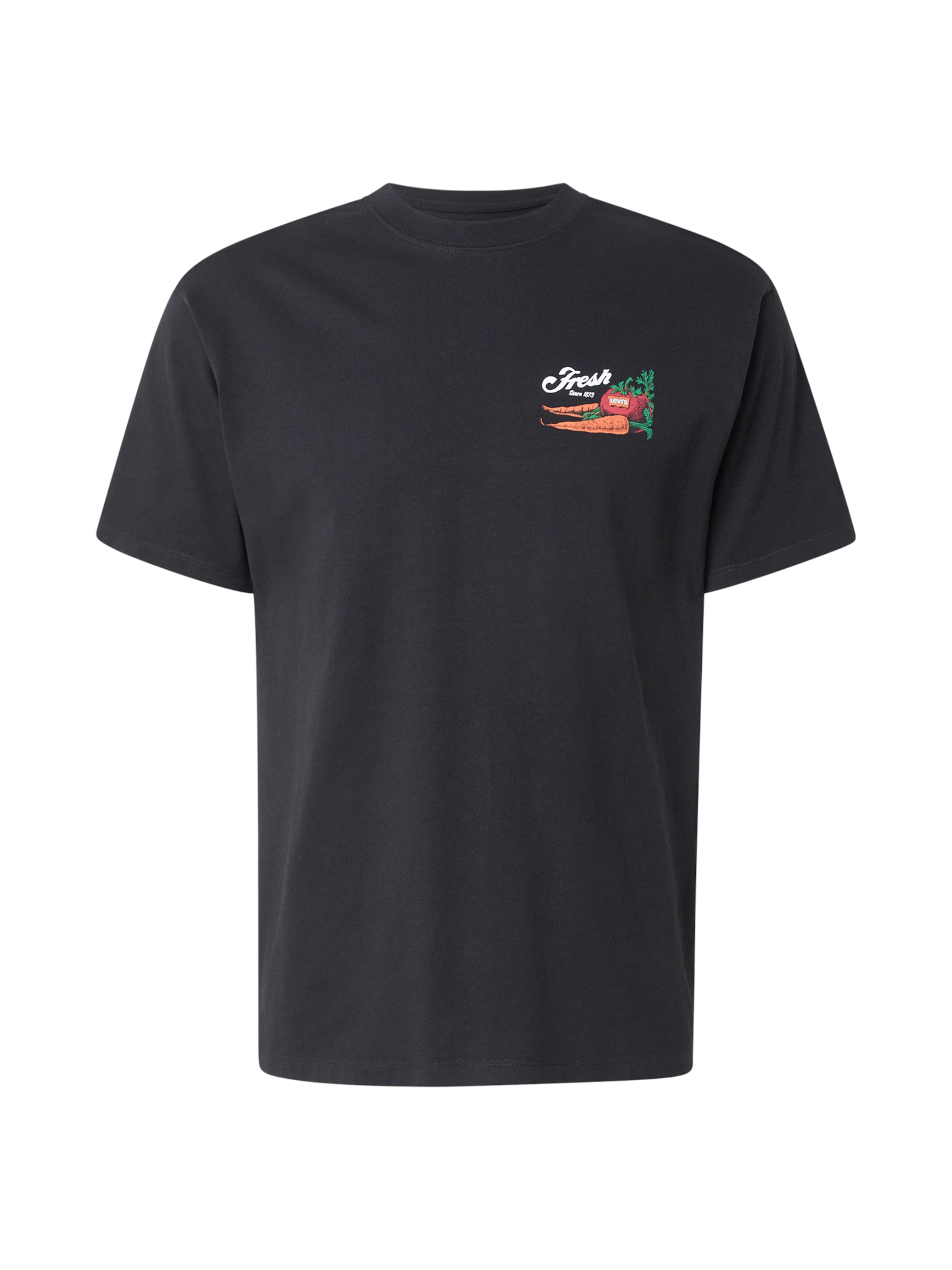 LEVI'S ® Shirt 'Vintage Fit Graphic Tee' in Black: front