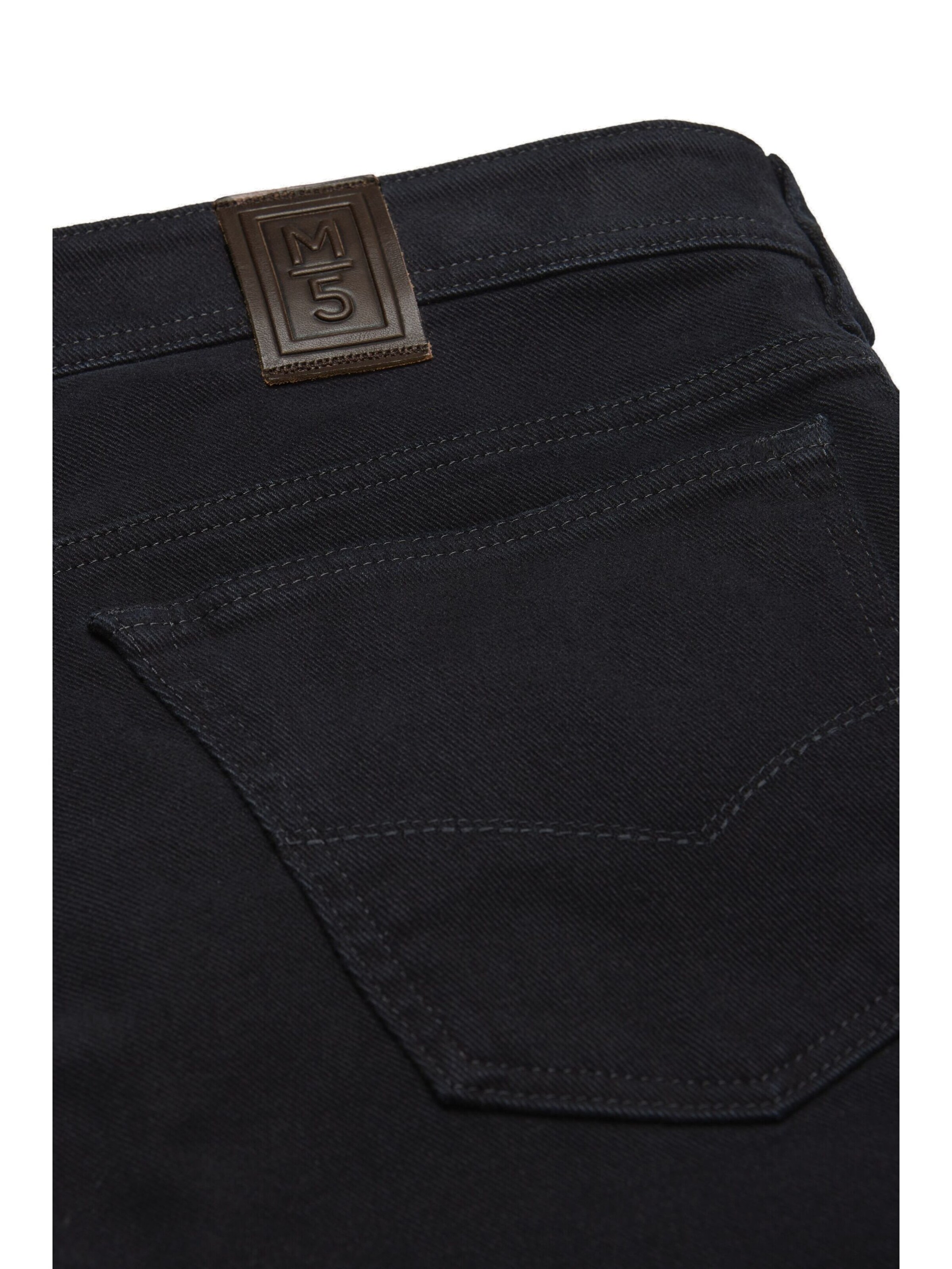 MEYER Loosefit Jeans in Schwarz