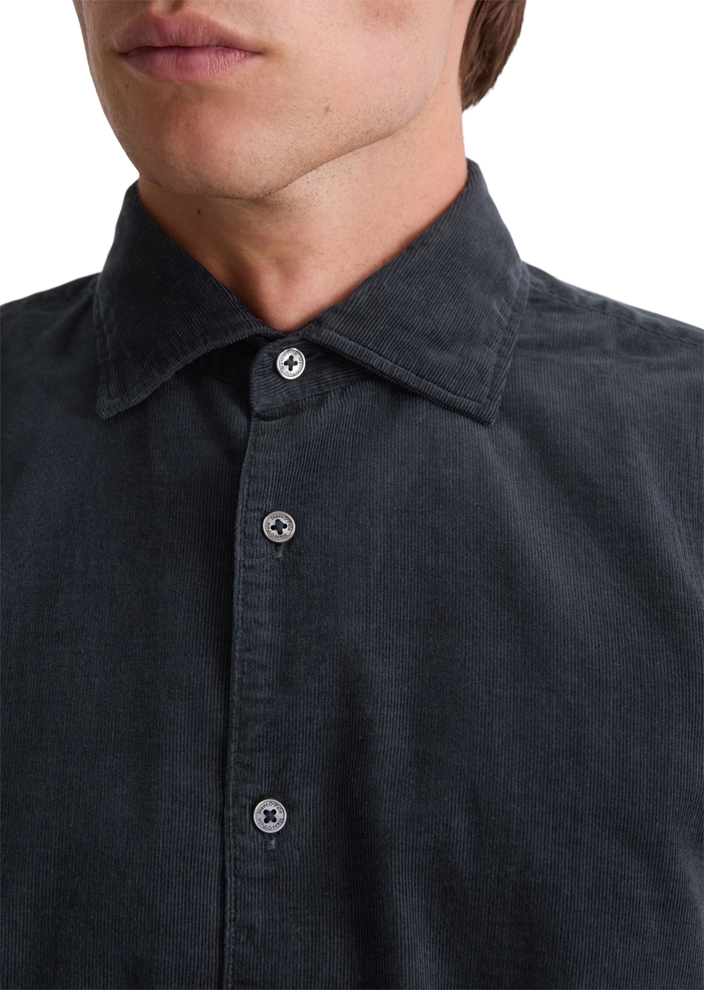 Marc O'Polo Slim fit Button Up Shirt in Blue