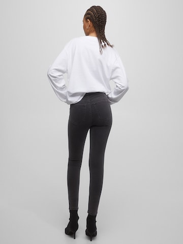 Pull&Bear Skinny Džíny – šedá