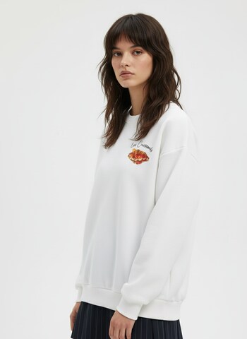 Felpa 'Mimi' di studioselect in bianco