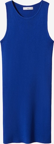 MANGO Knitted dress 'Hernan' in Blue: front