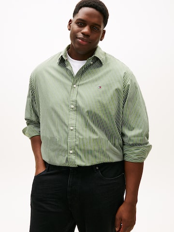 Tommy Hilfiger Big & Tall Mugav suurus Triiksärk, värv roheline: eest vaates