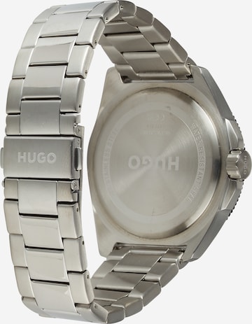 HUGO Red Analoog horloge in Zilver